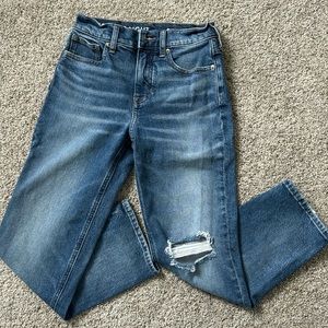 Like new, worn once J. Crew classic straight jeans